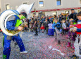 Ste-Croix, 12.02.23, Carnaval, cortège, Schtrabatze (Valais). © CArole Alkabes