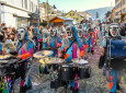 Ste-Croix, 12.02.23, Carnaval, cortège, La Niouguen's Yverdon. © CArole Alkabes