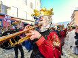 Ste-Croix, 12.02.23, Carnaval, cortège. © CArole Alkabes