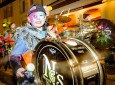 Ste-Croix, 11.02.23, Carnaval, cortège aux lampions, La Niouguen's Yverdon. © CArole Alkabes